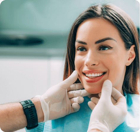 smiling patient